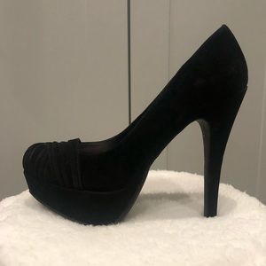 SOLD Black Platform Heels